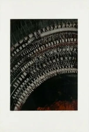 Serigrafía Pomodoro - Composizione