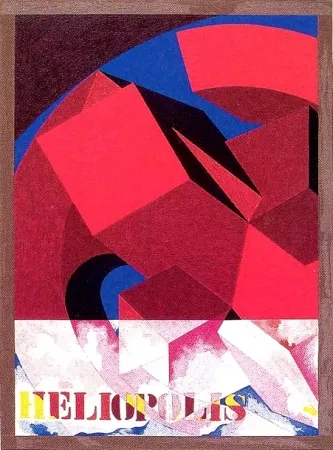 Serigrafía Pomodoro - Heliopolis 1998