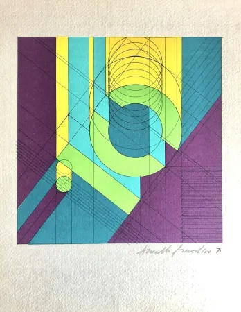 Litografía Pomodoro - Number 10