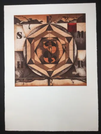 Aguafuerte Y Aguatinta Pomodoro - Numero oltre il visibile