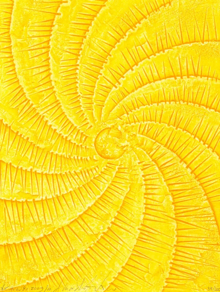 Grabado Pomodoro - Senza titolo