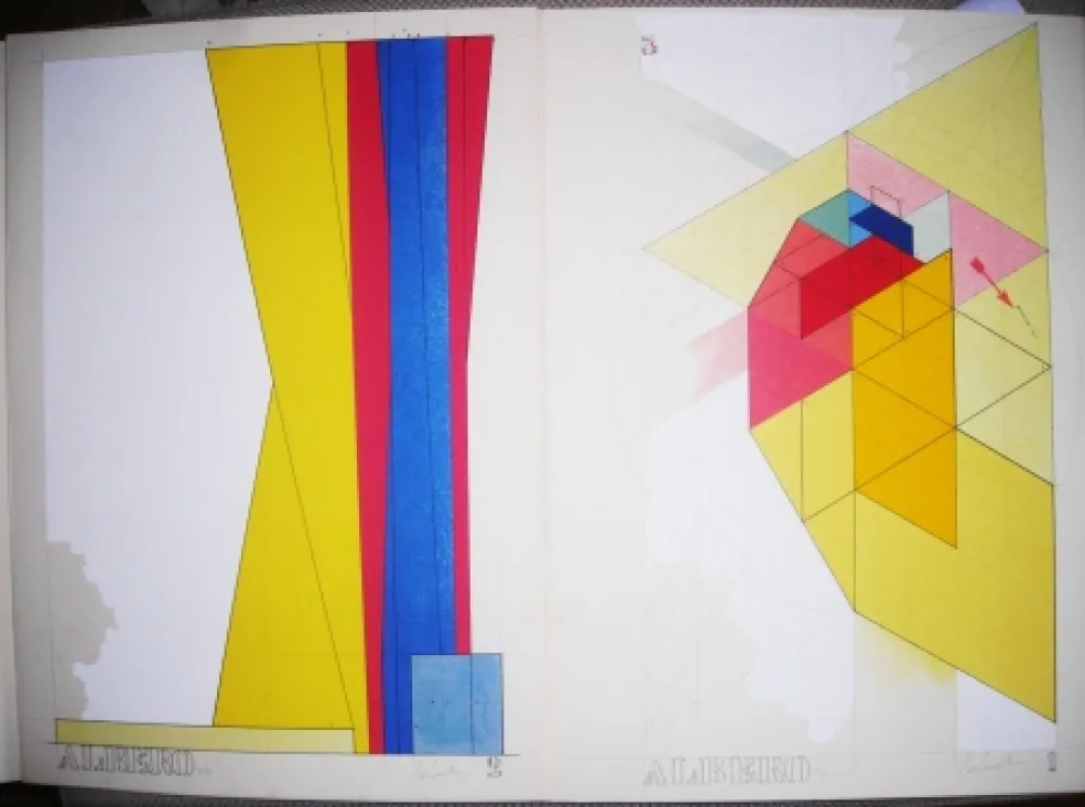 Litografía Pomodoro - Sovraesistenze