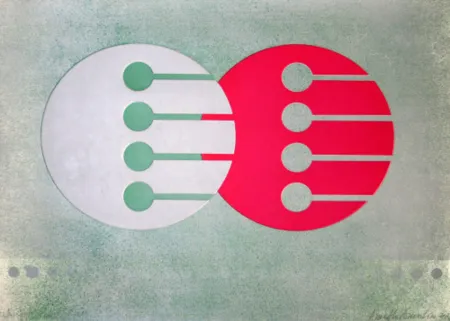 Litografía Pomodoro - Untitled