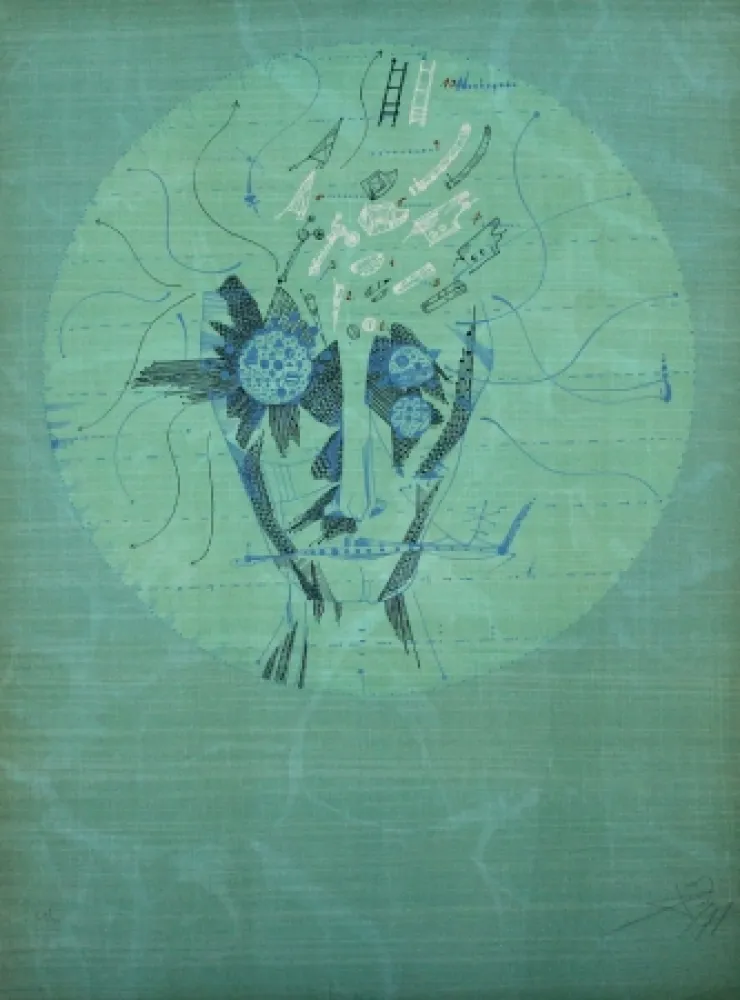 Litografía Ponç - Barcelona 2