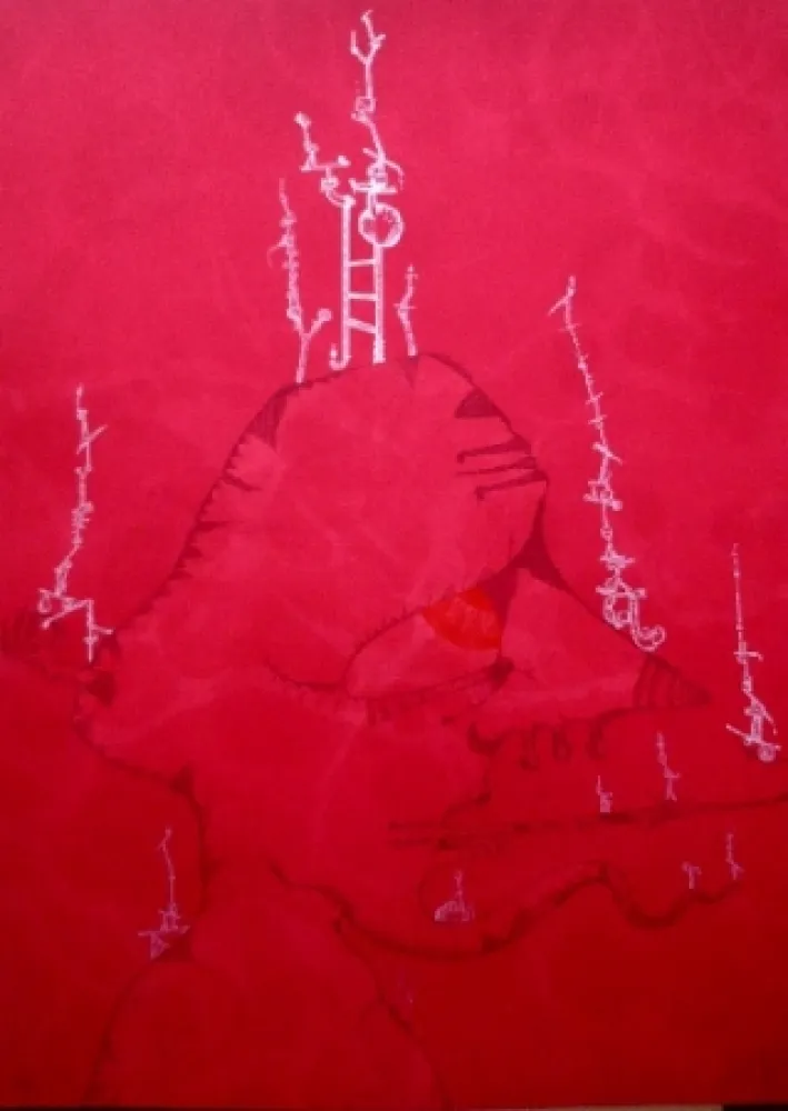 Litografía Ponç - Barcelone 1