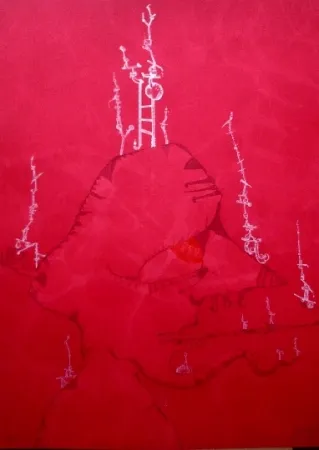 Litografía Ponç - Barcelone 1