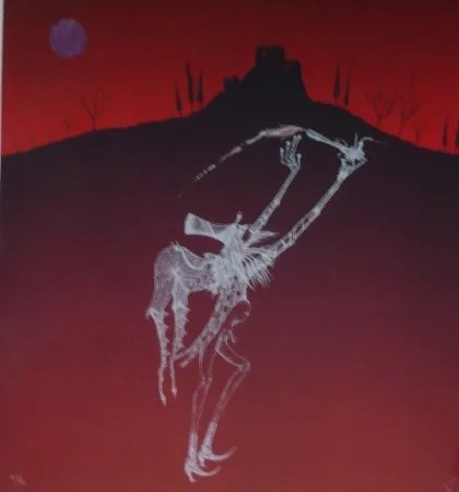 Litografía Ponç - Castellnou