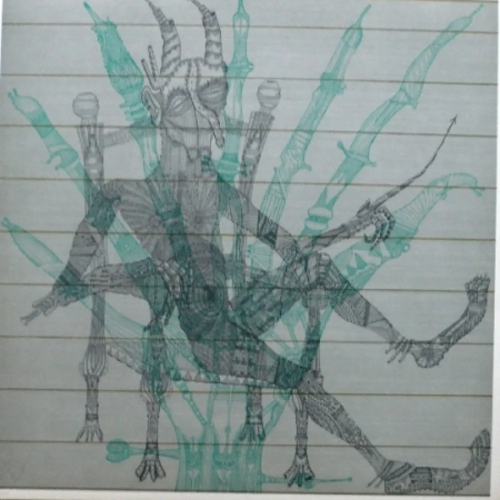 Litografía Ponç - Diabolica 5