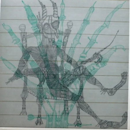 Litografía Ponç - Diabolica 5