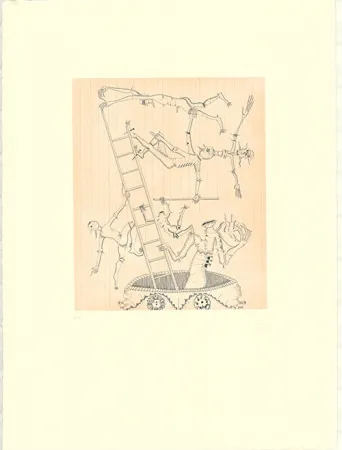 Aguafuerte Y Aguatinta Ponç - Equilibrio