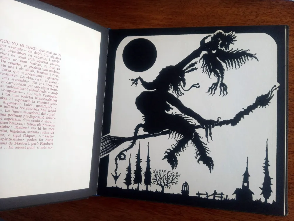 Libro Ilustrado Ponç - Exploracio de l'ombra - Joan Fuster / Joan Ponç