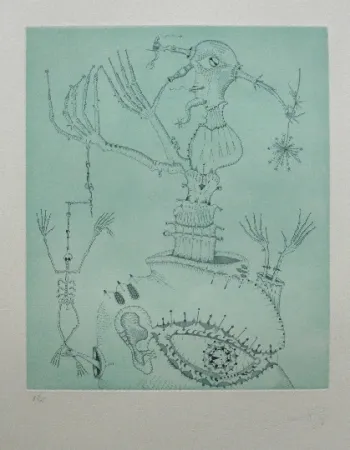 Aguafuerte Y Aguatinta Ponç - Hommage à Bruhegel