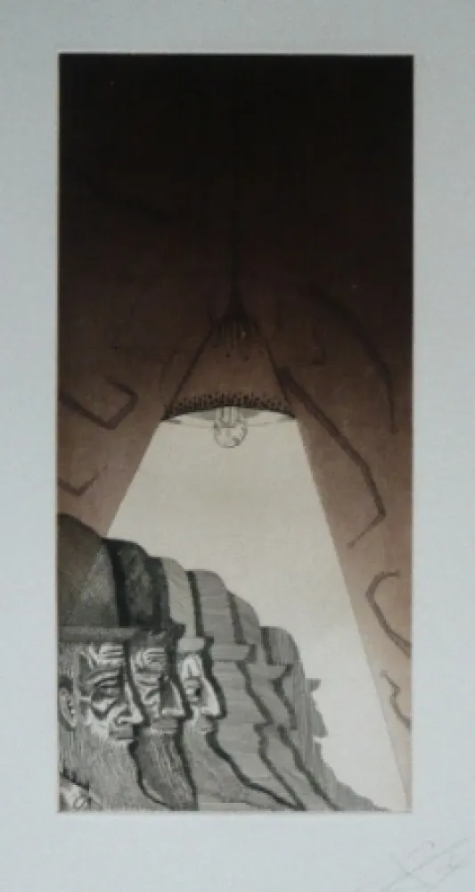 Aguafuerte Y Aguatinta Ponç - Kafka 2