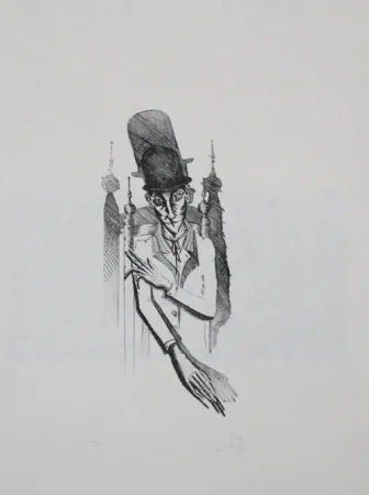 Grabado Ponç - Kafka 7