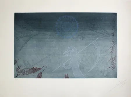 Grabado Ponç - La mort dels mosquits (Death of the Mosquitos)