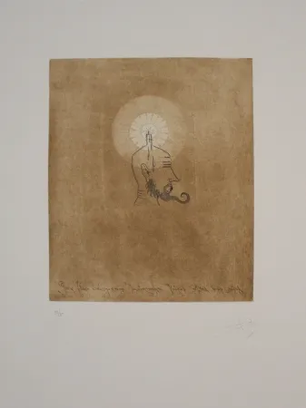 Aguafuerte Y Aguatinta Ponç - Loco