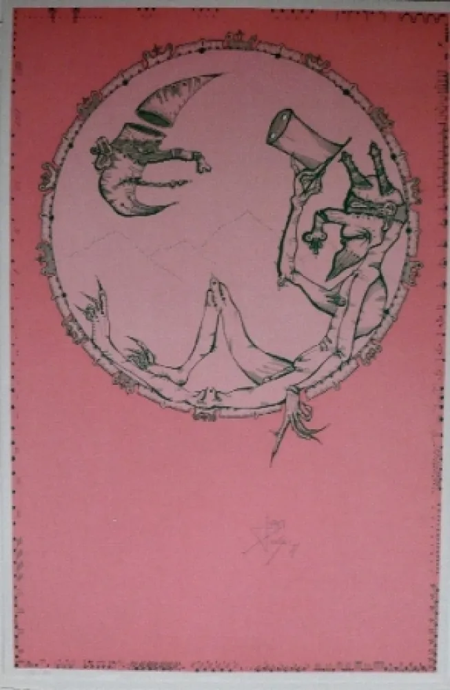 Litografía Ponç - London