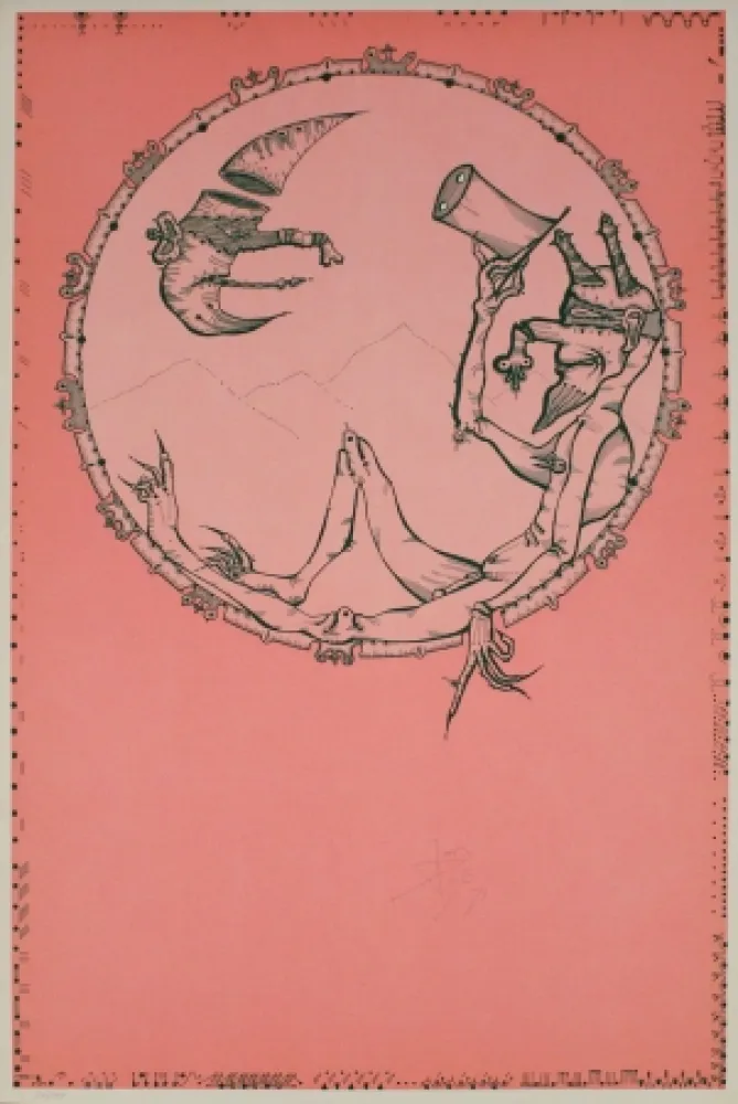 Litografía Ponç - London