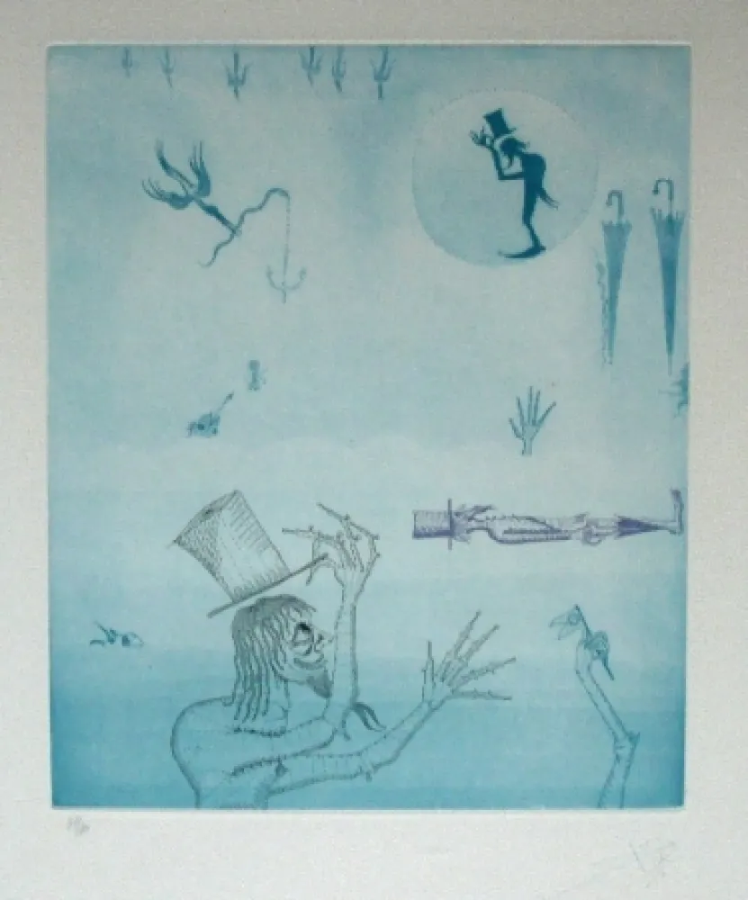 Aguafuerte Y Aguatinta Ponç - Mer intérieure