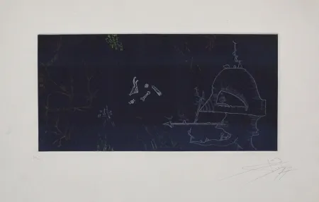 Grabado Ponç - Musée d'Art Moderne de la Ville de Paris