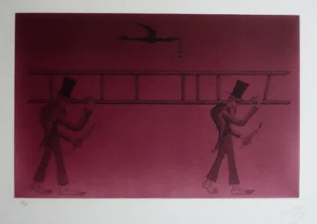 Aguafuerte Y Aguatinta Ponç - Nocturne