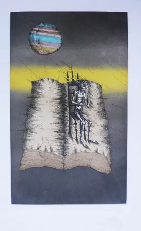 Aguafuerte Y Aguatinta Ponç - Quichotte 12