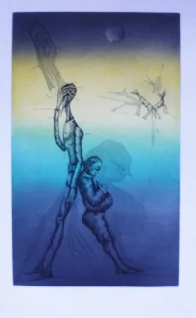 Aguafuerte Y Aguatinta Ponç - Quichotte 13