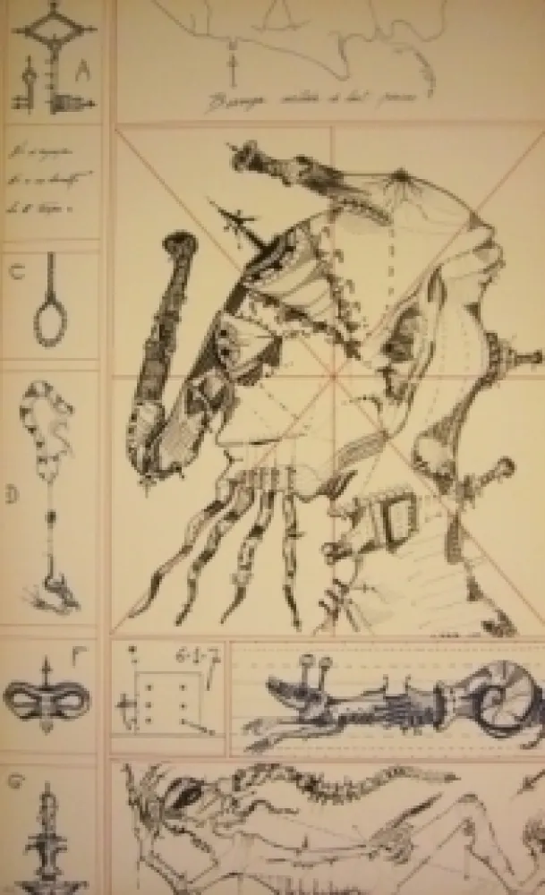 Litografía Ponç - Sans titre 2