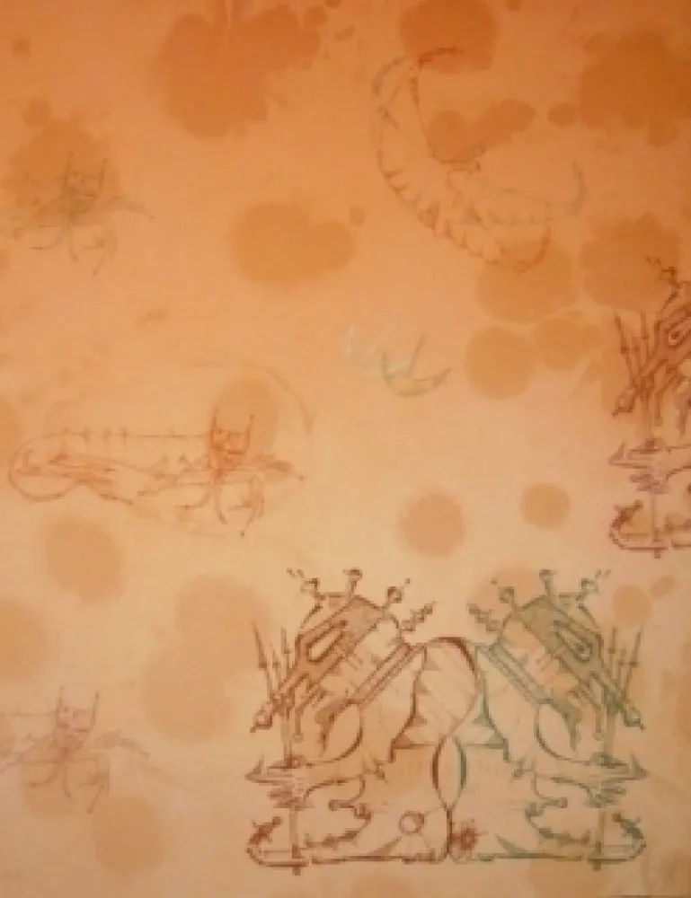 Litografía Ponç - Sans titre