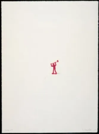 Litografía Porter - Hacha