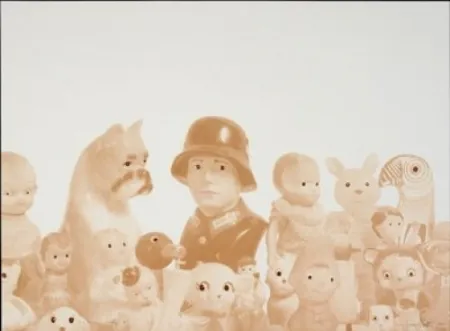 Litografía Porter - Sin título con nazi