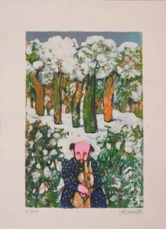 Litografía Possenti - SENZA TITOLO