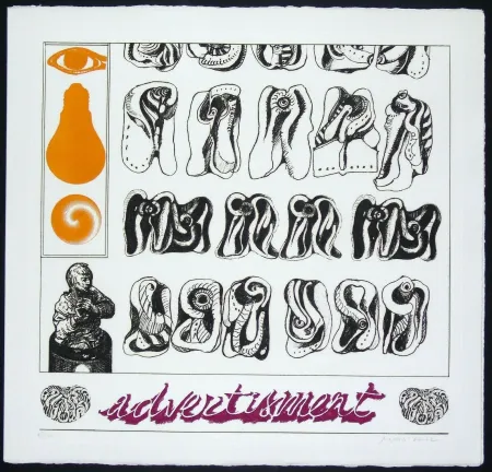 Grabado Pozzati - Advertisment