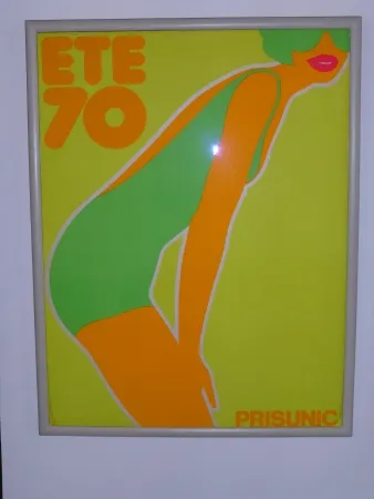 Cartel Prisunic - été 70