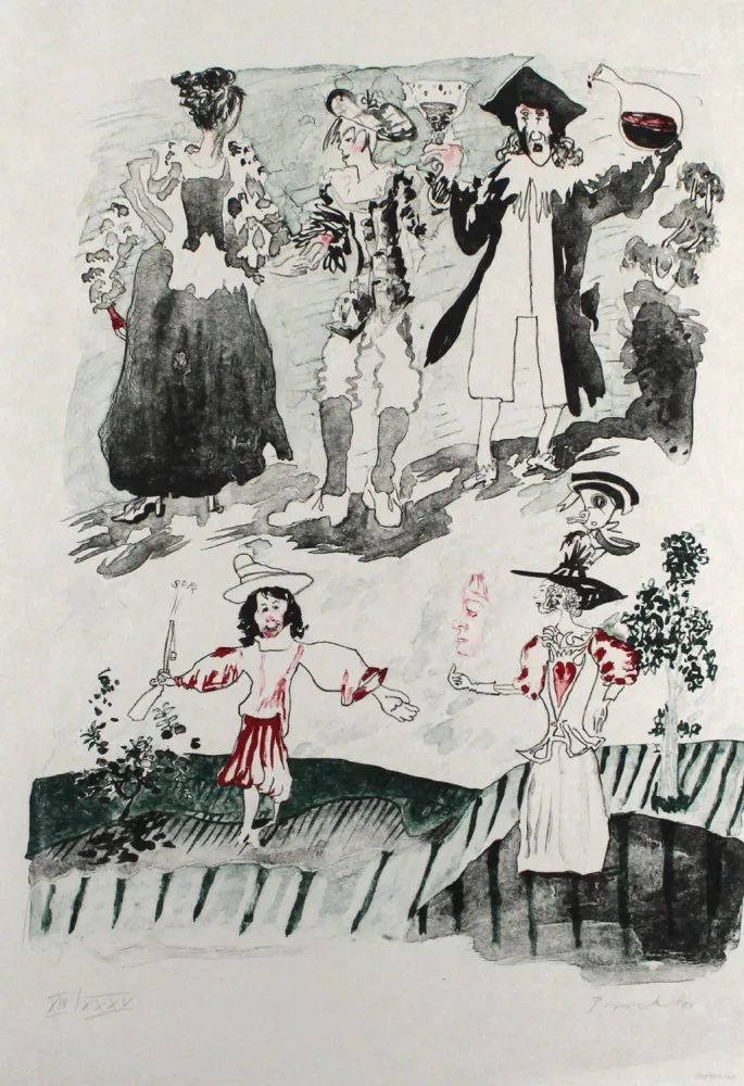 Litografía Procktor - Northern Lass