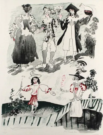 Litografía Procktor - Northern Lass