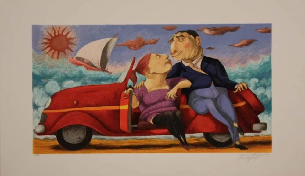 Litografía Procopio - SENZA TITOLO