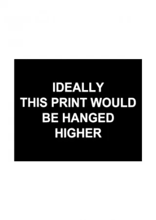 Grabado Prouvost  - Ideally this print would be hanged higher