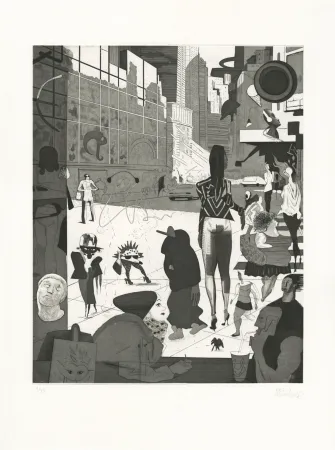 Grabado Prudhomme - Coffee Corner