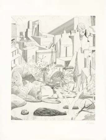 Aguafuerte Prudhomme - Volare