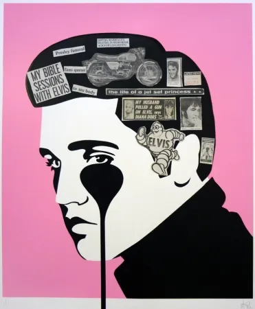 Múltiple Pure Evil - Pure Elvis handfinished - Michelin man