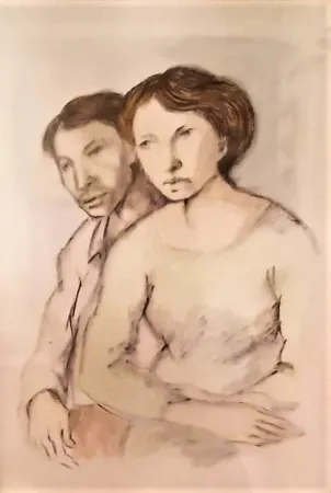 Litografía Purificato - 2 figure