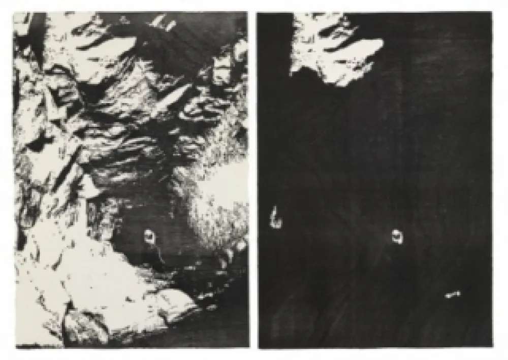 Grabado En Madera Putrih - Reprojection I (Ia et Ib) 