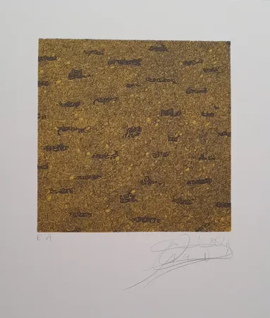 Litografía Qotbi - Sans titre