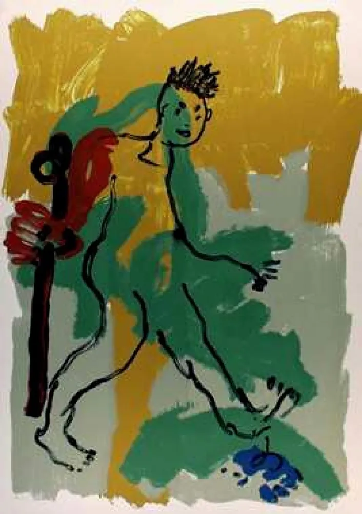 Serigrafía Quandt - Ohne Titel 