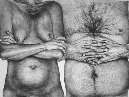 Litografía Quinby - Couple