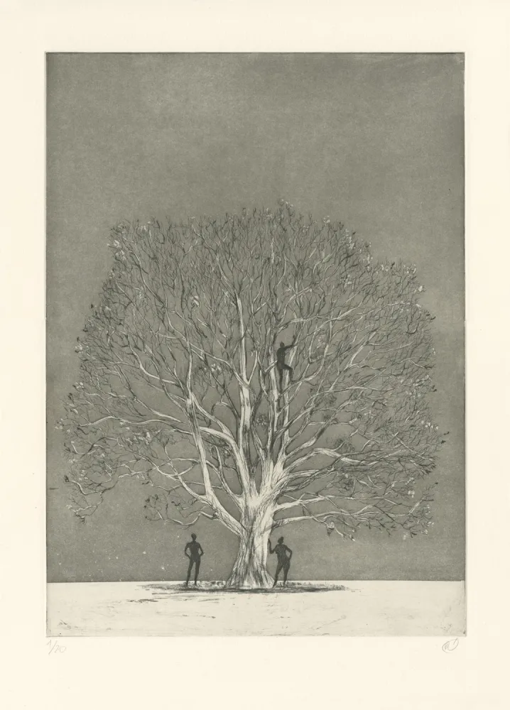 Grabado Rabaté - Paysage dans le Désordre