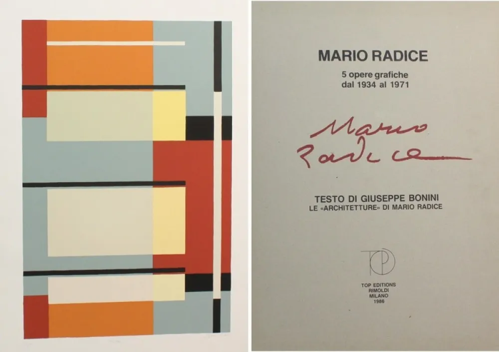 Serigrafía Radice - ARCHITETTURE 5 PEZZI