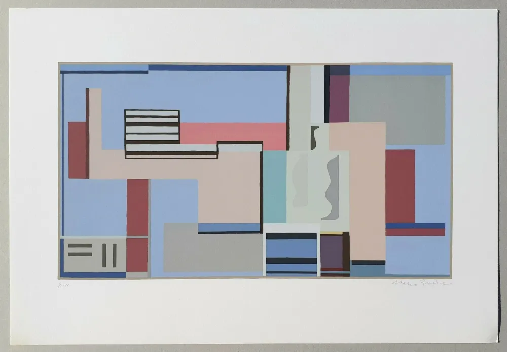 Serigrafía Radice - Composizione Tav. 1