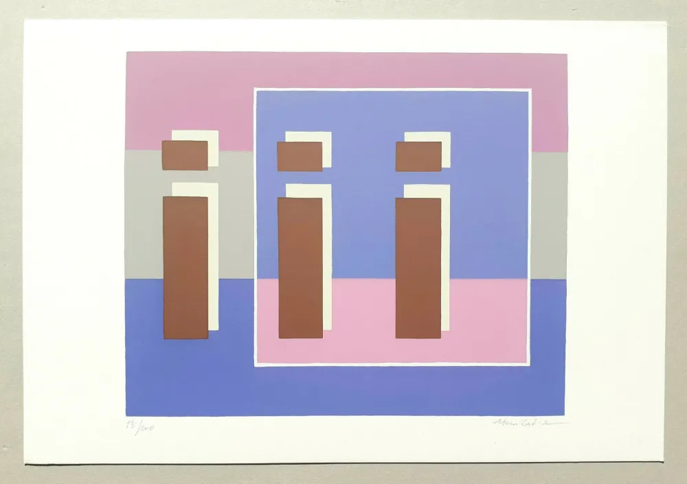 Serigrafía Radice - Composizione Tav. 5